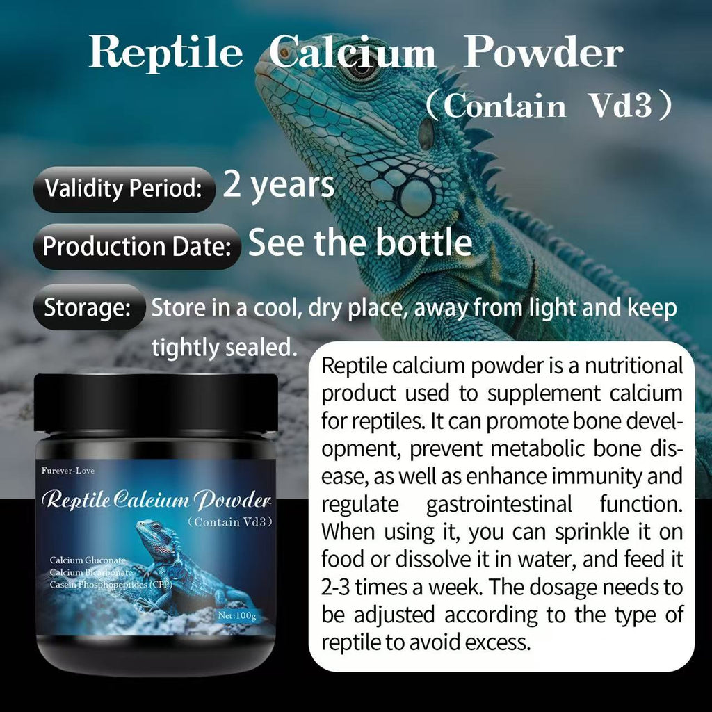 ReptiVita™ Calcium Powder with D3 （100g/3.53oz)