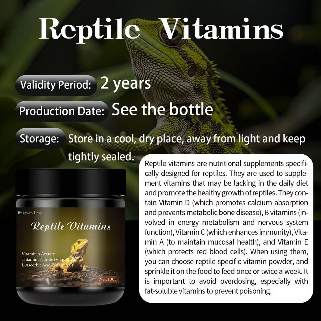 Reptile Vitamins（100g/3.53oz)
