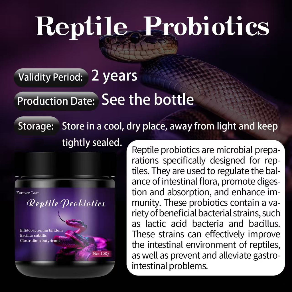 Reptile Probiotics（100g/3.53oz)