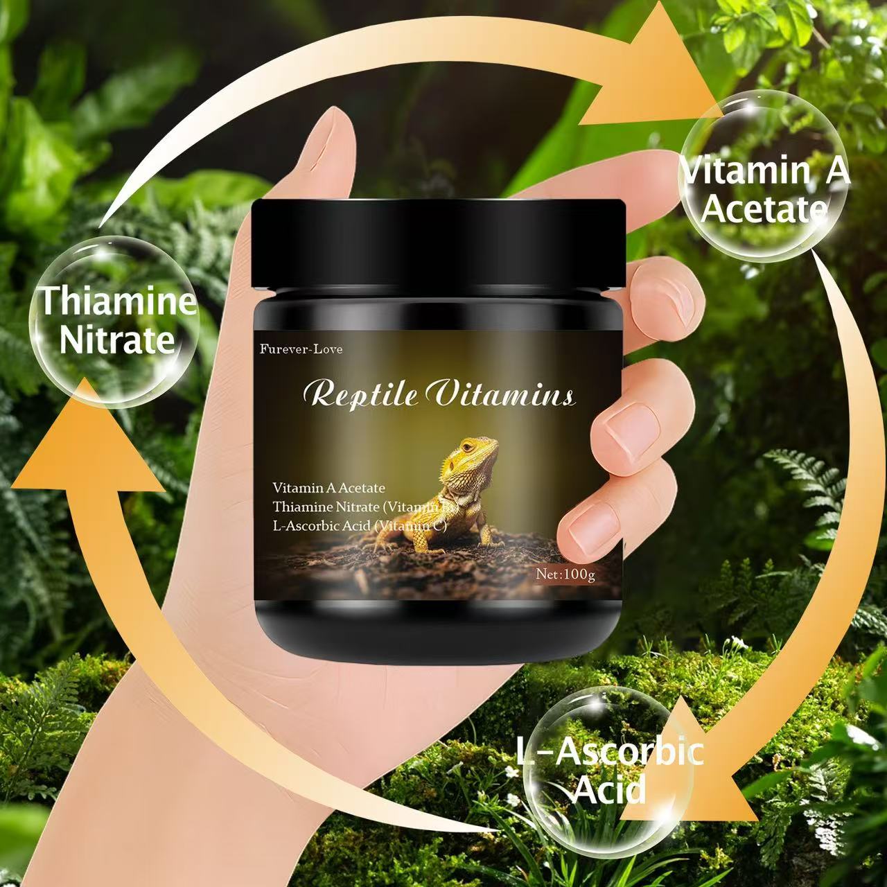 Reptile Vitamins（100g/3.53oz)
